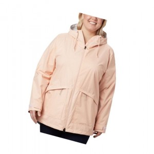 Dámské Bundy Columbia Arcadia Casual Plus Size Růžové | WNRK-34095