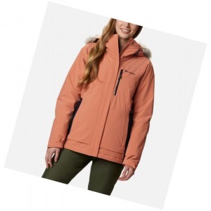 Dámské Bundy Columbia Ava Alpine Insulated Růžové Tmavě Blankyt | HNJK-68593