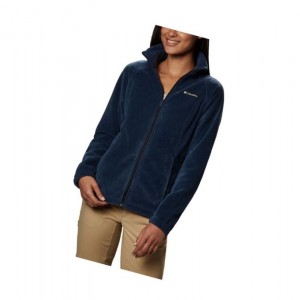 Dámské Bundy Columbia Benton Springs Full Zip Fleece Tmavě Blankyt | UYDF-79450