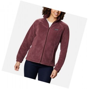 Dámské Bundy Columbia Benton Springs Full Zip Fleece Vínové | IUJO-98145