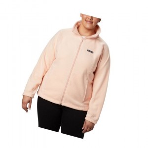 Dámské Bundy Columbia Benton Springs Full Zip Plus Size Růžové | HVLZ-86475