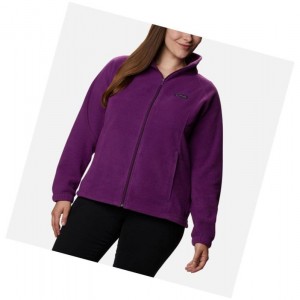 Dámské Bundy Columbia Benton Springs Full Zip Plus Size Hnědé | XPWH-96013