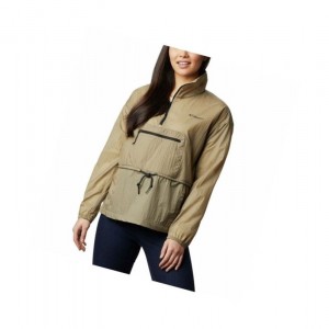 Dámské Bundy Columbia Berg Lake Anorak Olivy Zelené | CTAN-87031