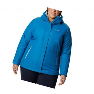 Dámské Bundy Columbia Bugaboo II Fleece Interchange Plus Size Blankyt | QIPU-80273