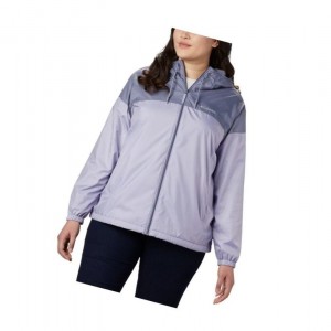 Dámské Bundy Columbia Flash Forward Lined Windbreaker Plus Size Fialové | EJMG-26395