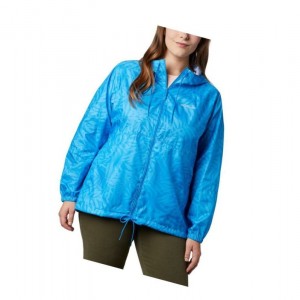 Dámské Bundy Columbia Flash Forward Printed Windbreaker Plus Size Blankyt | KYCA-70192