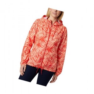 Dámské Bundy Columbia Flash Forward Printed Windbreaker Oranžové | BLZE-28794