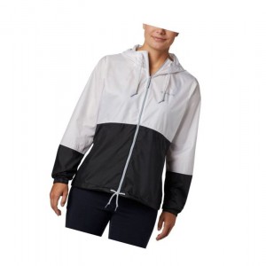 Dámské Bundy Columbia Flash Forward Windbreaker Bílé Černé | FVES-64157