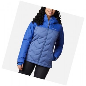 Dámské Bundy Columbia Grand Trek Down Hooded Blankyt | QPVW-32895