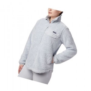 Dámské Bundy Columbia Harborside II Heavy Weight Fleece Full Zip Šedé | APXG-47385