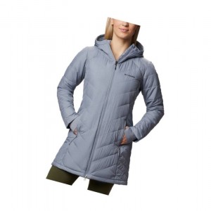 Dámské Bundy Columbia Heavenly Long Hooded Šedé | HQLU-09823