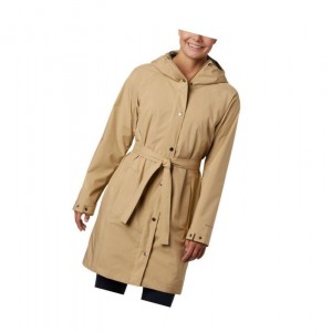 Dámské Bundy Columbia Here And There Long Trench Hnědé | RXDY-32617