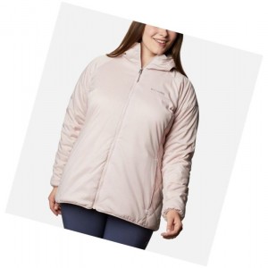 Dámské Bundy Columbia Kruser Ridge II Plush Softshell Plus Size Růžové | IGUX-53271