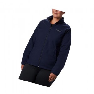 Dámské Bundy Columbia Kruser Ridge II Softshell Plus Size Tmavě Blankyt | JUYA-58370