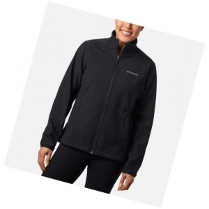 Dámské Bundy Columbia Kruser Ridge II Softshell Černé | YHIF-40697