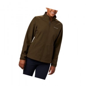 Dámské Bundy Columbia Kruser Ridge II Softshell Olivy Zelené | BTGO-54207