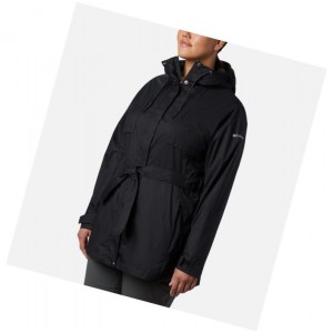 Dámské Bundy Columbia Pardon My Trench Rain Plus Size Černé | DCHV-63524