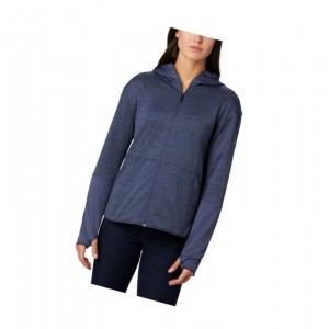 Dámské Bundy Columbia Rosemont Station II Hooded Full Zip Fleece Tmavě Blankyt | FYHB-86492