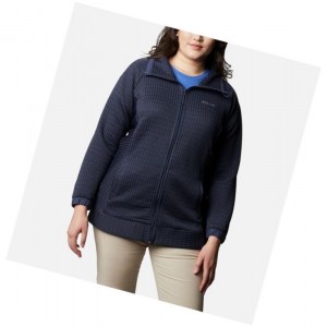 Dámské Bundy Columbia Saturday Trail Full Zip Plus Size Tmavě Blankyt | IXFC-73269