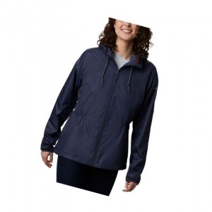 Dámské Bundy Columbia Side Hill Lined Windbreaker Tmavě Blankyt | JVRU-34590