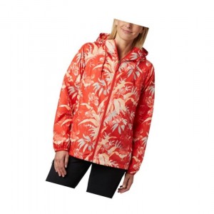 Dámské Bundy Columbia Side Hill Printed Windbreaker Oranžové | RPKI-26541