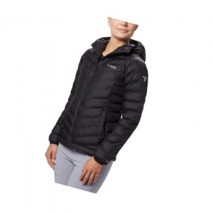 Dámské Bundy Columbia Snow Country Hooded Černé | NLGA-51624