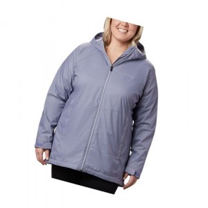 Dámské Bundy Columbia Switchback Lined Long Plus Size Fialové | JMVN-39721