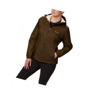 Dámské Bundy Columbia Switchback Sherpa Lined Olivy Zelené | MYUE-41873