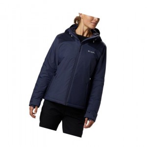 Dámské Bundy Columbia Tipton Peak Insulated Tmavě Blankyt | QUSP-31672