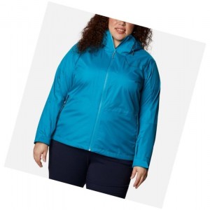 Dámské Bundy Columbia Windgates Plus Size Blankyt | DSFH-26374