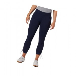 Dámské Kalhoty Columbia Anytime Casual Ankle Pant Tmavě Blankyt | HYLZ-27643