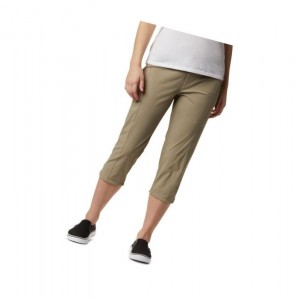 Dámské Kalhoty Columbia Just Right II Capri Pant Hnědé | LPIM-16792