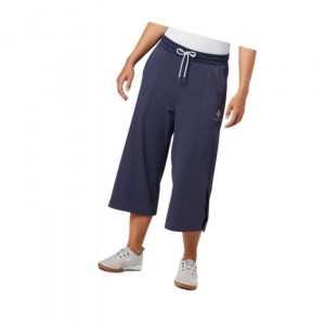 Dámské Kalhoty Columbia Park Wide Leg Capri Tmavě Blankyt | WHYG-38061