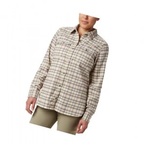 Dámské Košile Columbia Bryce Canyon Stretch Flannel Krém | VNAR-68593