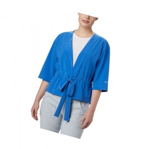 Dámské Košile Columbia PFG Armadale 3/4 Sleeve Wrap Blankyt | CHYF-23518