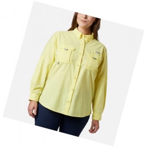 Dámské Košile Columbia PFG Bahama Long Sleeve Plus Size Oranžové | HYXP-49870