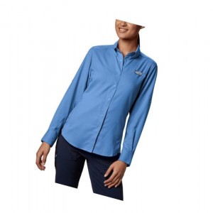 Dámské Košile Columbia PFG Tamiami II Long Sleeve Bílé | VJOY-45872