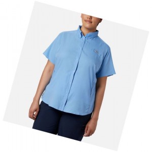 Dámské Košile Columbia PFG Tamiami II Short Sleeve Plus Size Bílé | CVPF-72106