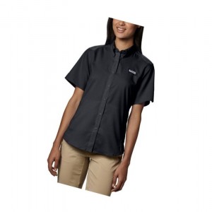 Dámské Košile Columbia PFG Tamiami II Short Sleeve Černé | ARSG-18506