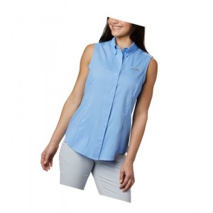 Dámské Košile Columbia PFG Tamiami Sleeveless Bílé | PBTN-72510