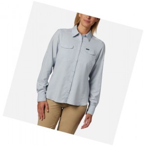 Dámské Košile Columbia Silver Ridge Lite Long Sleeve Šedé | ZLWY-84619