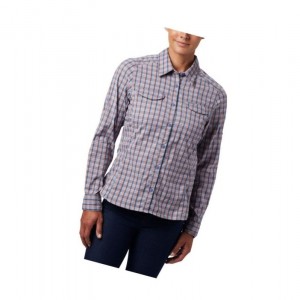 Dámské Košile Columbia Silver Ridge Lite Plaid Long Sleeve Viacfarebný | BKPJ-89675