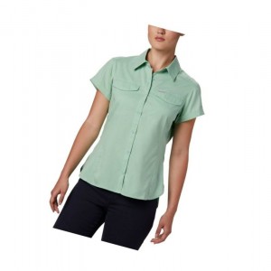 Dámské Košile Columbia Silver Ridge Lite Short Sleeve Mátově Zelená | MDZS-52948