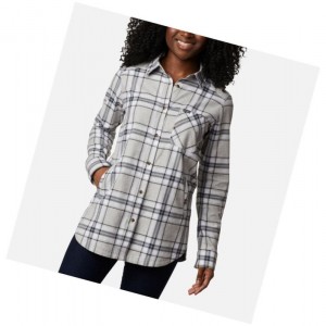 Dámské Košile Columbia Sunday Summit Plaid Tunic Tmavě Šedé | HTPB-91432