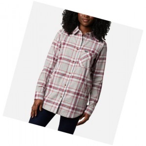 Dámské Košile Columbia Sunday Summit Plaid Tunic Červené | ZPYI-95264