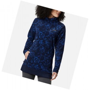 Dámské Mikina Columbia Ali Peak Fleece Tunic Tmavě Blankyt | MYIS-76591