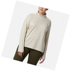 Dámské Mikina Columbia Bryce Canyon II Turtleneck Plus Size Krém | XJDC-32647