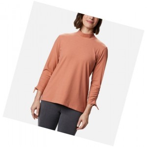 Dámské Mikina Columbia Firwood Ribbed Knit Three-Quarter Sleeve Růžové | QLVW-10567