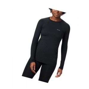 Dámské Mikina Columbia Midweight Stretch Baselayer Long Sleeve Černé | EWJM-23574