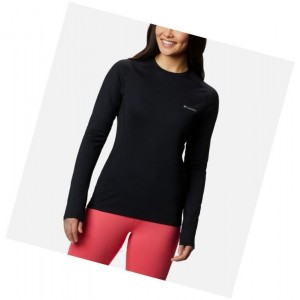 Dámské Mikina Columbia Omni-Heat 3D Knit Crew II Baselayer Černé | BDAG-21475